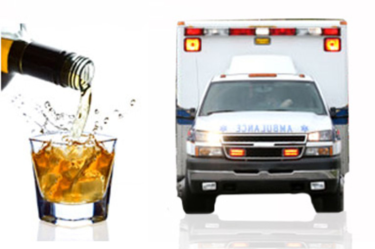 alcohol and ambulance