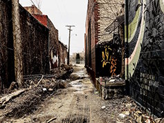 Detroit abandoned street