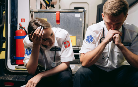 paramedics stressed out