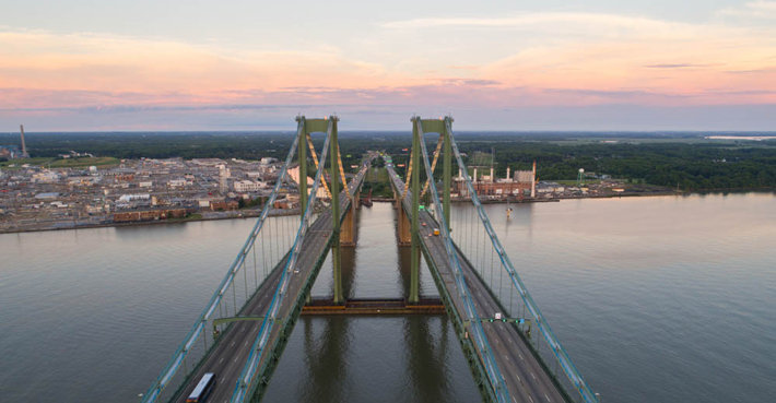 Memorial Bridge in Delaware