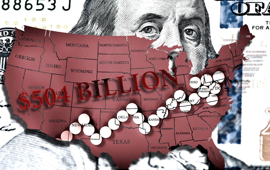 504 Billion Dollars - cost of US Epidemic of Addiction