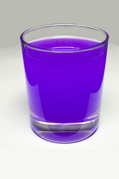 glass of purple drank