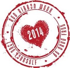 Red Ribbon week 2014 logo