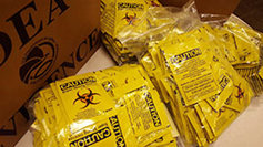 Synthetic marijuana seized by the Drug Enforcement Administration. 