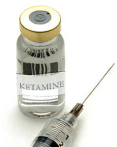 ketamine in bottle