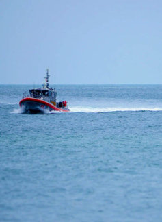 motorboat offshore