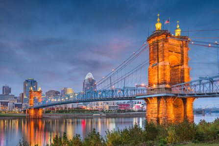 Cincinnati, Ohio is located in the Ohio River Valley, one of the country's hardest-hit regions.