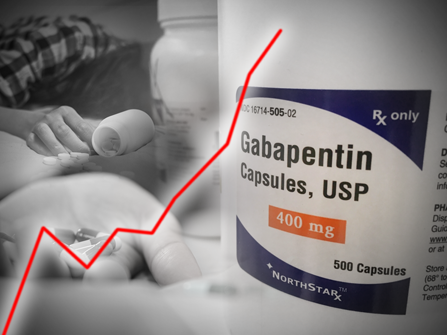 Gabapentin spike and faded overdoses 