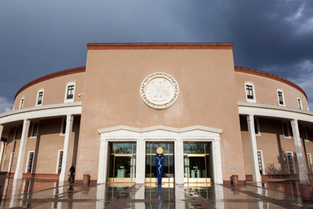 Capital building in New Mexico.