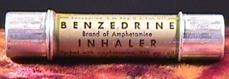 A benzedrine inhaler that began some people’s addictions. 