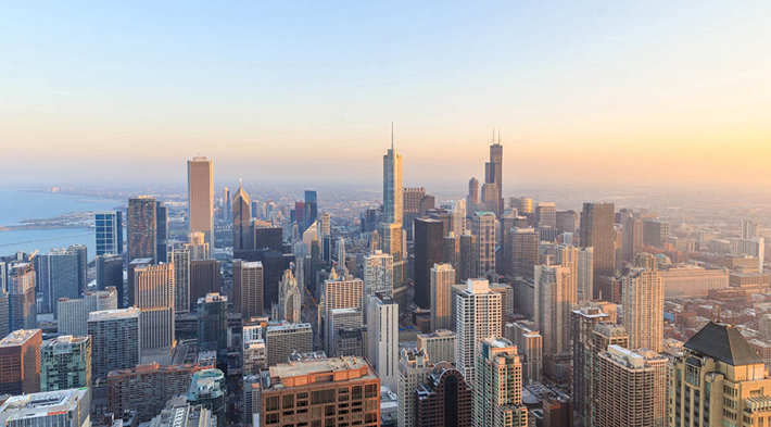 skyline of Chicago