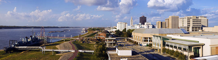 waterfront in Baton Rouge Louisiana