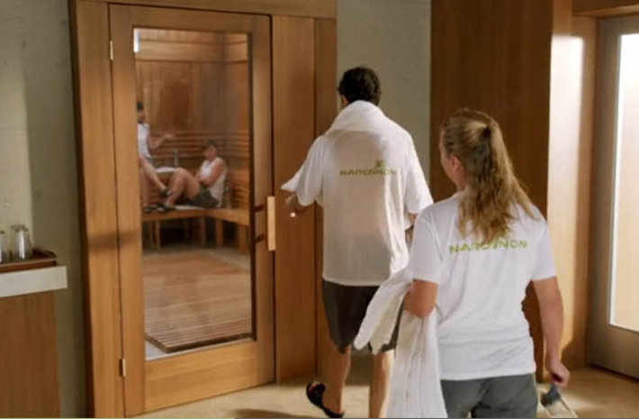 sauna detox to flush out stored drug toxins
