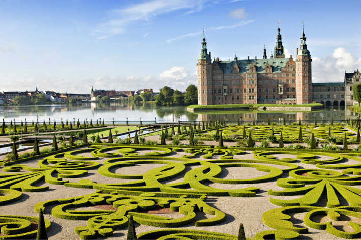 Frederiksborg Castle and Gardens, Hillerød Denmark.