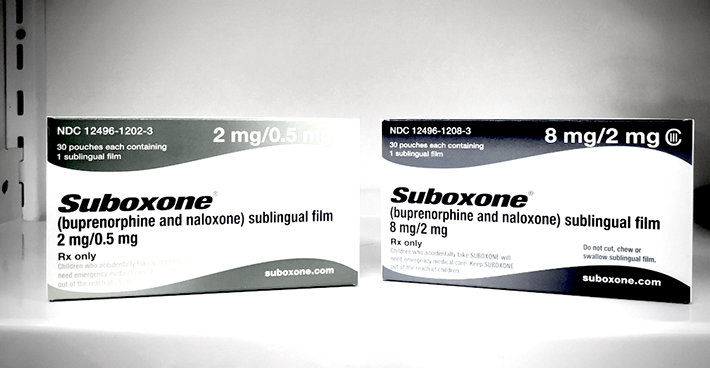 Two boxes of Suboxone